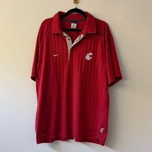 Nike Men's Polo Shirt - Washington state cougars